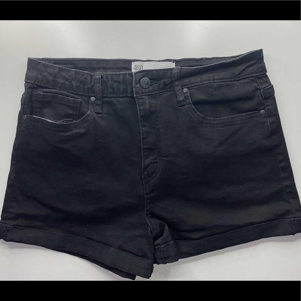 Black Jean Shorts - RSQ
